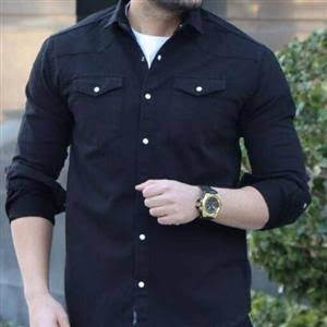 پیراهن مردانه کتان سایز M