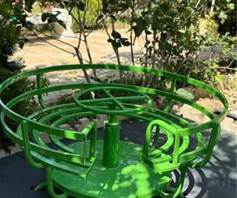 چرخ و فلک پرتابل باغچه